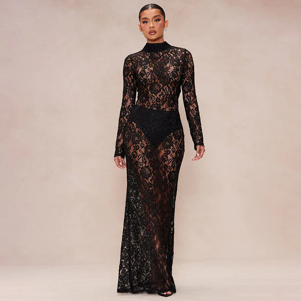 Ray Lace Embroidery Dresses