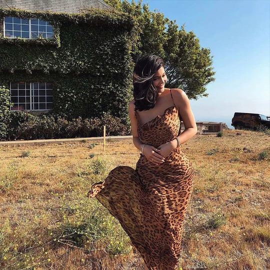 Leopard Dress Maxi